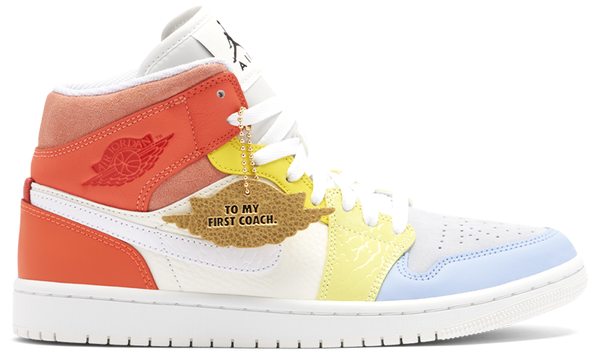 Nike Air Jordan 1 Mid 'To My First Coach'