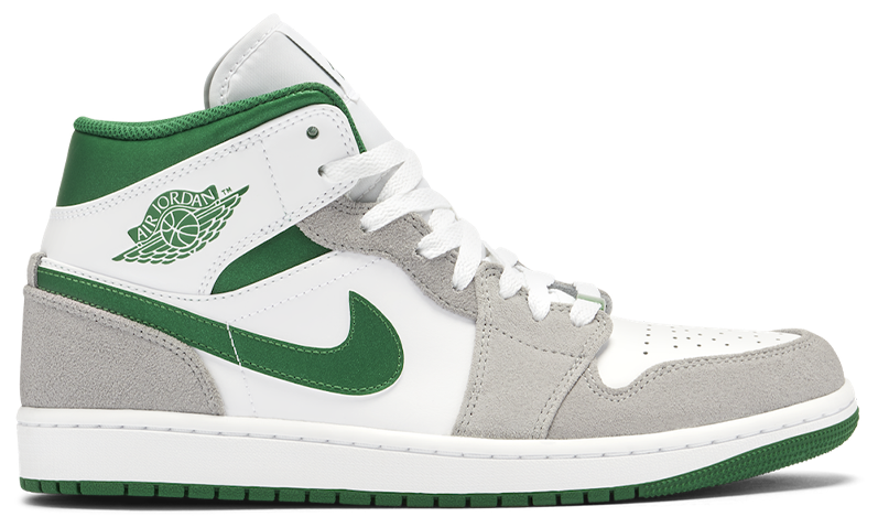 Nike Air Jordan 1 Mid 'Grey Green'