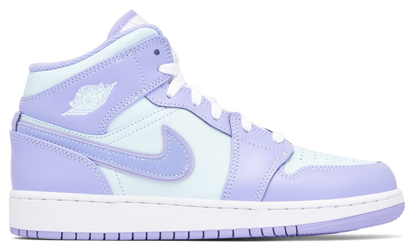 Nike Air Jordan 1 Mid 'Purple Aqua'