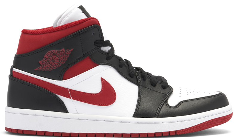 Nike Air Jordan 1 Mid 'Gym Red Black'