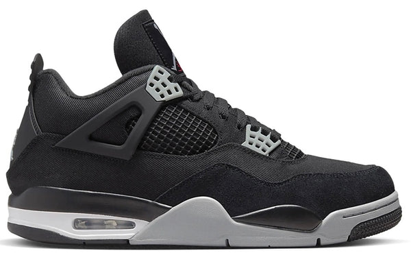 Nike Air Jordan 4 ‘Black Canvas’