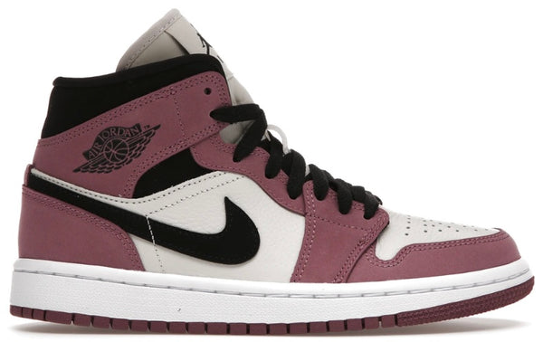 Nike Air Jordan 1 Mid 'Mulberry'  (W)